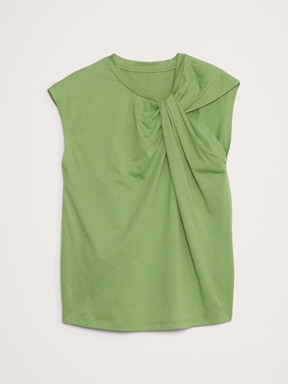 NWT Silky Twisted Cotton Tank Banana Republic